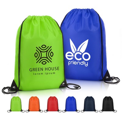 210D RPET Drawstring Backpack