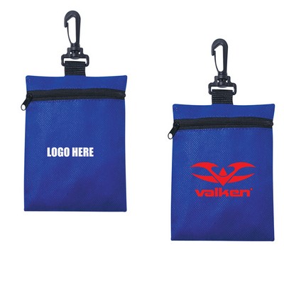 Zippered Ripstop Utility Bag w/J-Hook