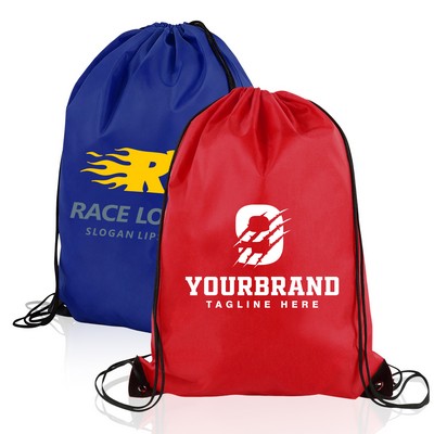 Polyester String Backpack-14" X 18"